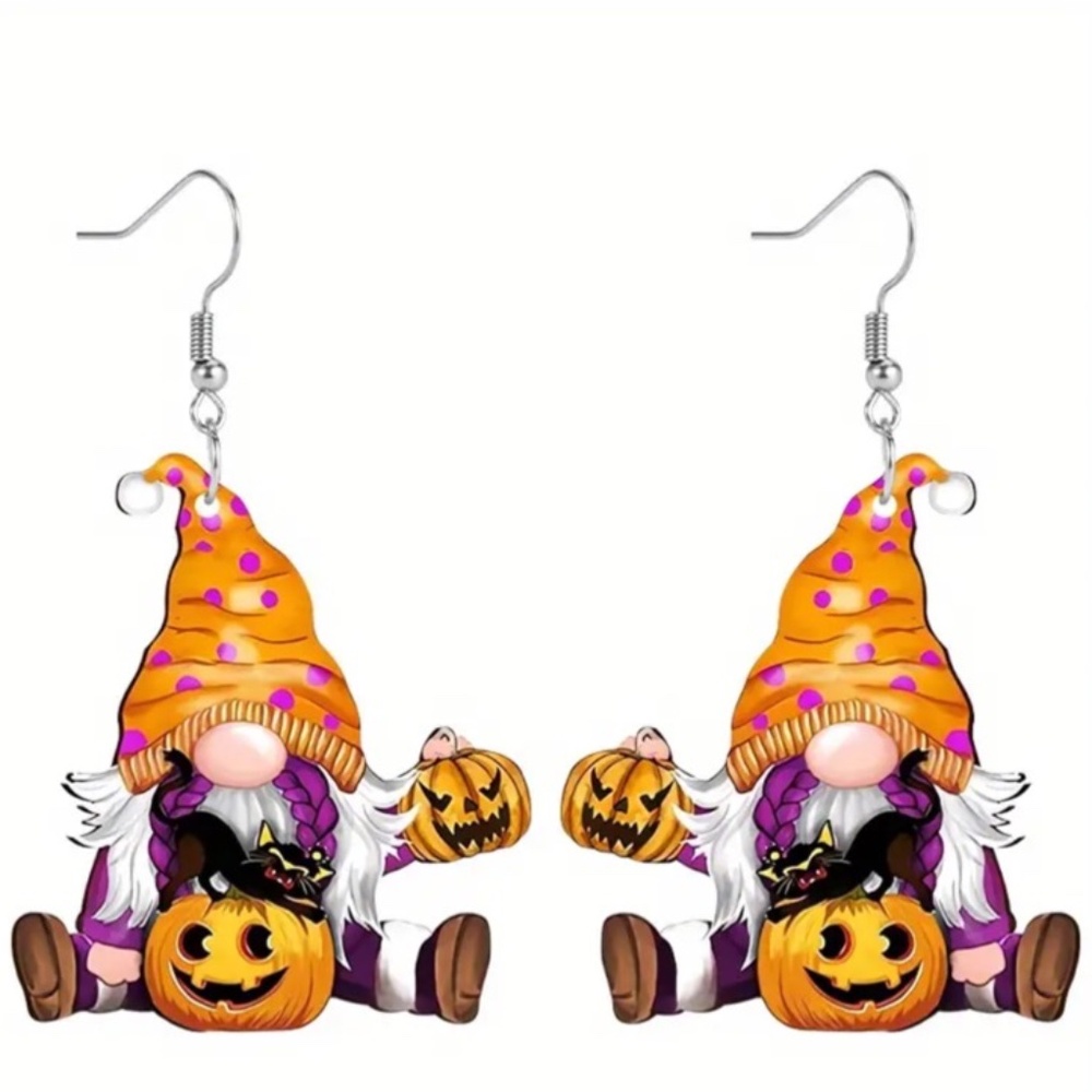NWT! Halloween Holiday Gnome Earrings!  1/$8  OR  2/$14  OR  3/$18!!!